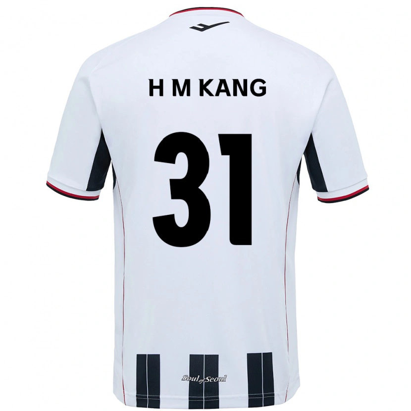 Danxen Damen Hyeon-Mu Kang #31 Weiß Schwarz Auswärtstrikot Trikot 2025/26 T-Shirt Österreich