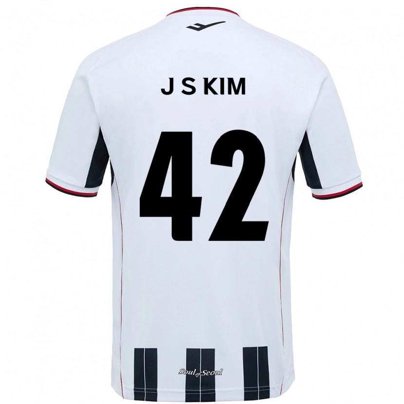 Danxen Damen Shin-Jin Kim #42 Weiß Schwarz Auswärtstrikot Trikot 2025/26 T-Shirt Österreich