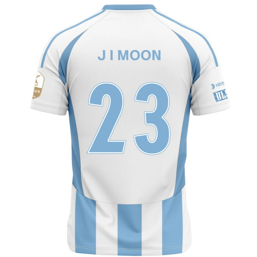 Danxen Damen Jung-In Moon #23 Weiß Himmelblau Auswärtstrikot Trikot 2025/26 T-Shirt Österreich