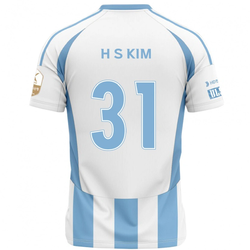Danxen Damen Se-Hyoung Kim #31 Weiß Himmelblau Auswärtstrikot Trikot 2025/26 T-Shirt Österreich