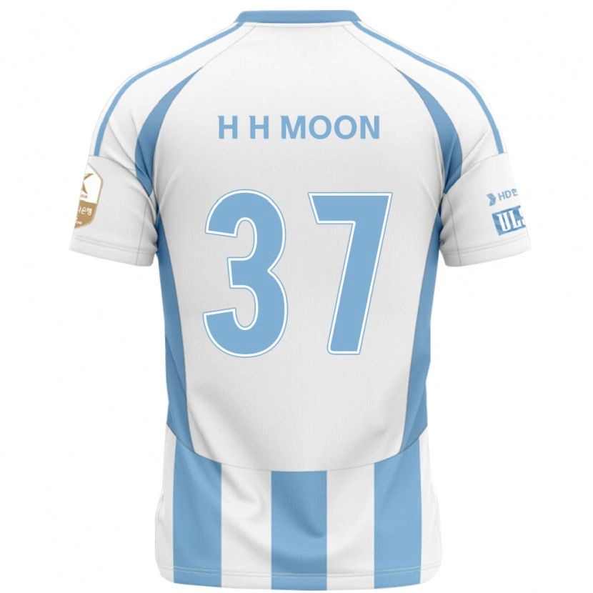 Danxen Damen Hyeon-Ho Moon #37 Weiß Himmelblau Auswärtstrikot Trikot 2025/26 T-Shirt Österreich