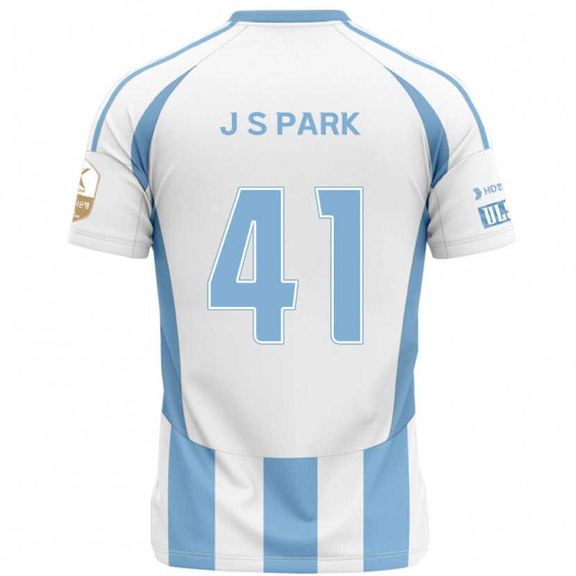 Danxen Damen Sang-Jun Park #41 Weiß Himmelblau Auswärtstrikot Trikot 2025/26 T-Shirt Österreich