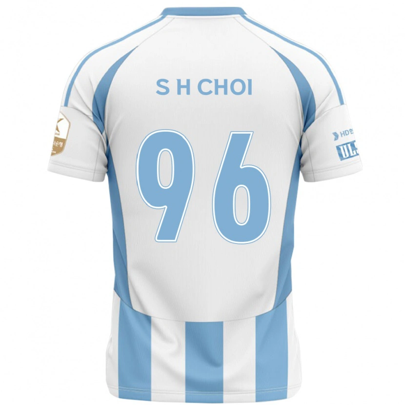 Danxen Damen Seok-Hyeon Choi #96 Weiß Himmelblau Auswärtstrikot Trikot 2025/26 T-Shirt Österreich