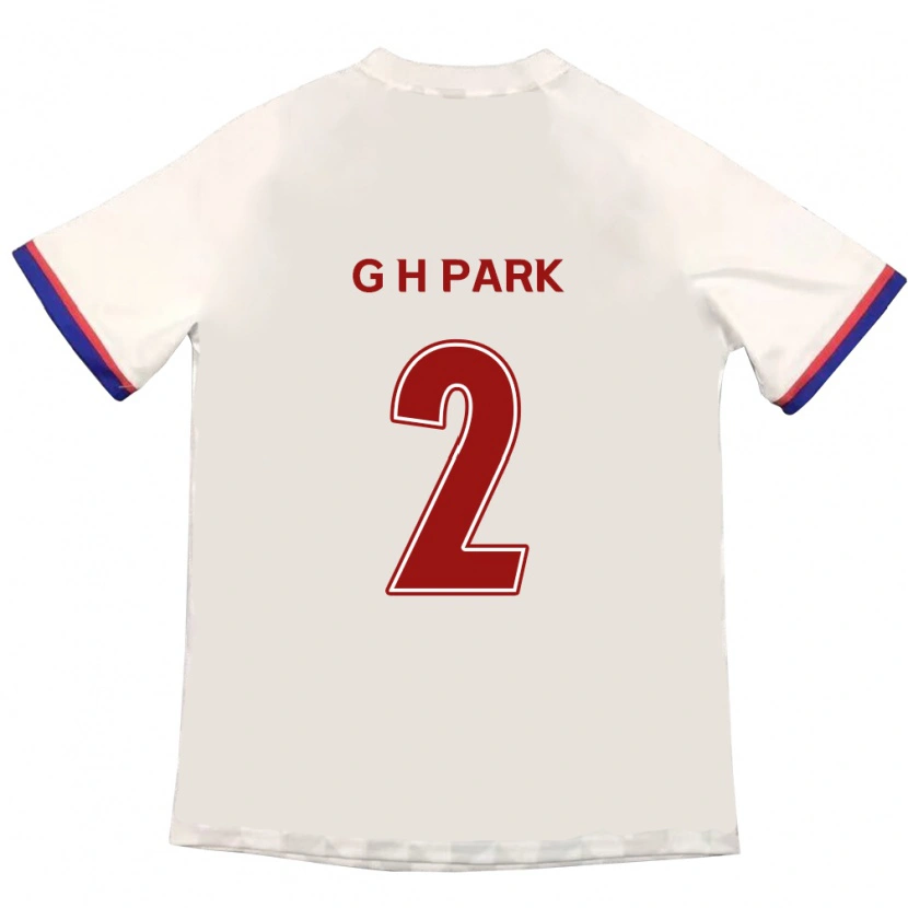 Danxen Damen Hyo-Geun Park #2 Off-White Rot Auswärtstrikot Trikot 2025/26 T-Shirt Österreich