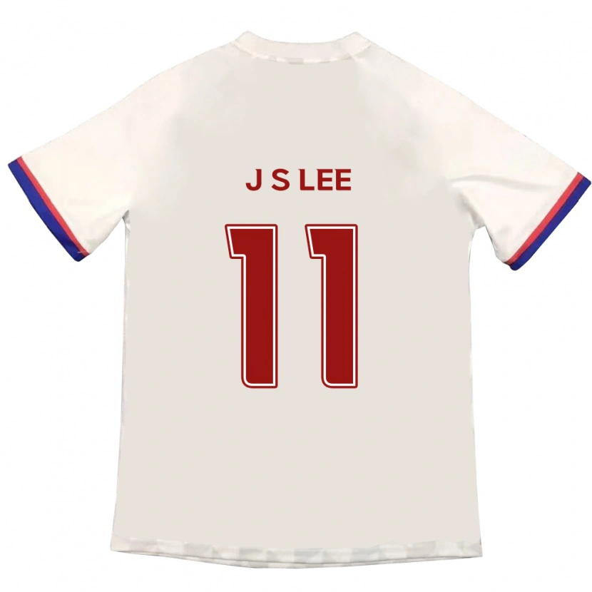 Danxen Damen Joon-Suk Lee #11 Off-White Rot Auswärtstrikot Trikot 2025/26 T-Shirt Österreich
