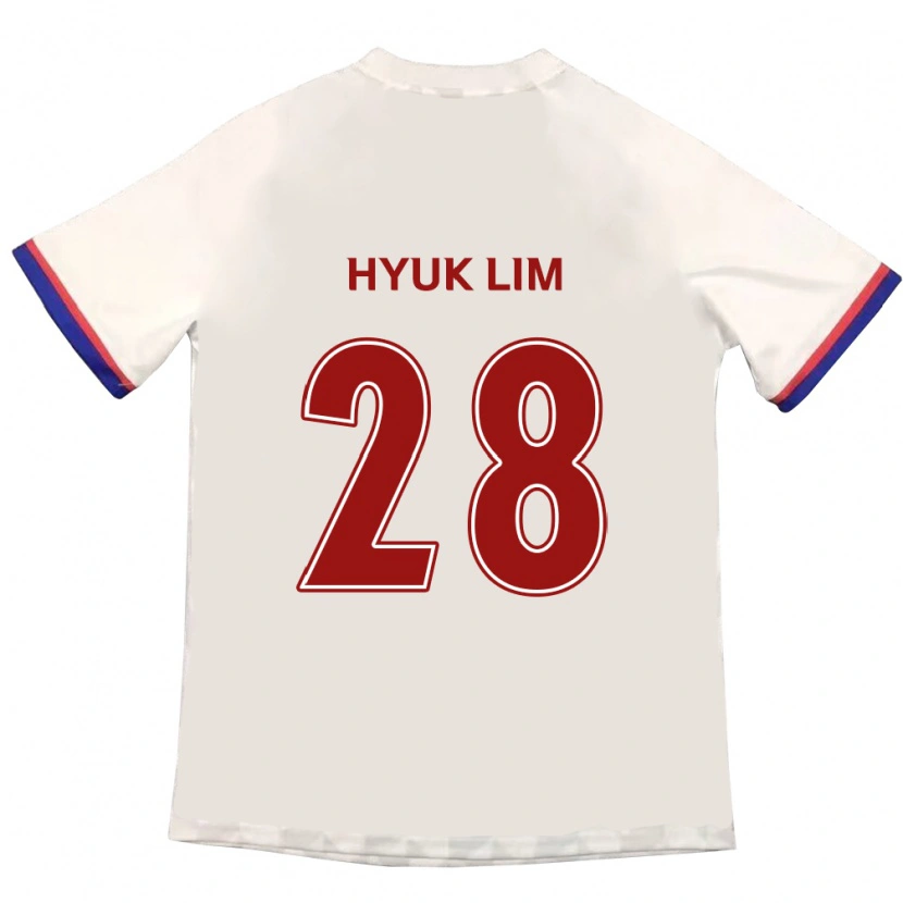 Danxen Damen Hyuk Lim #28 Off-White Rot Auswärtstrikot Trikot 2025/26 T-Shirt Österreich