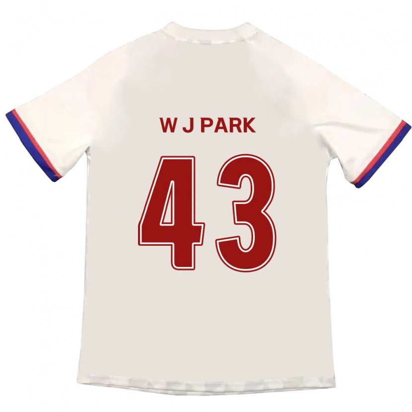 Danxen Damen Jin-Woo Park #43 Off-White Rot Auswärtstrikot Trikot 2025/26 T-Shirt Österreich