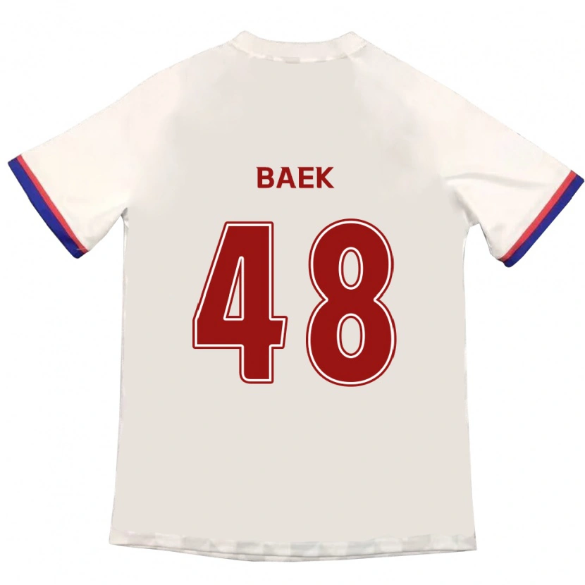 Danxen Damen Kyeong Baek #48 Off-White Rot Auswärtstrikot Trikot 2025/26 T-Shirt Österreich