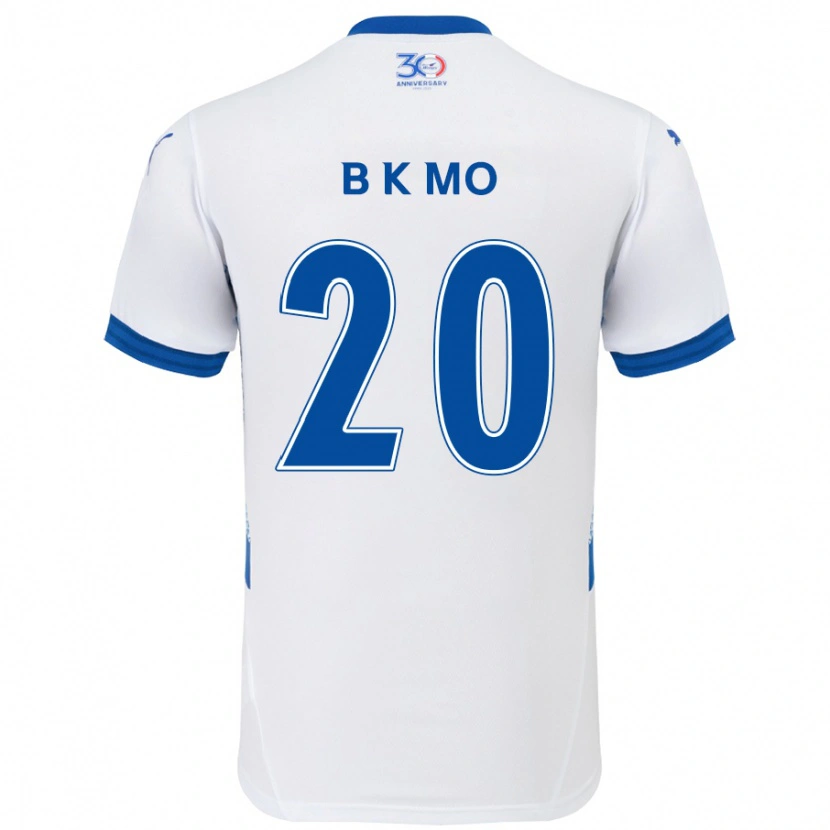 Danxen Damen Kyung-Bin Mo #20 Weiß Königsblau Auswärtstrikot Trikot 2025/26 T-Shirt Österreich