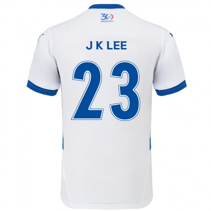Danxen Damen Ki-Je Lee #23 Weiß Königsblau Auswärtstrikot Trikot 2025/26 T-Shirt Österreich