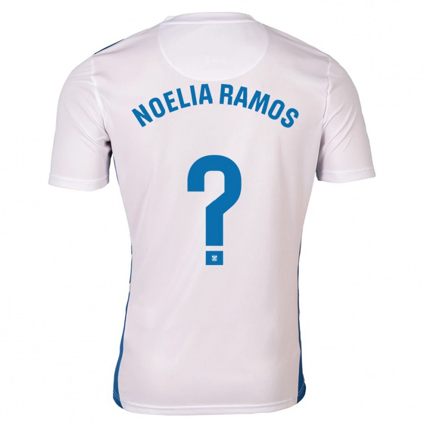 Danxen Damen Noelia Ramos Álvarez #0 Weiß Blau Heimtrikot Trikot 2025/26 T-Shirt Österreich