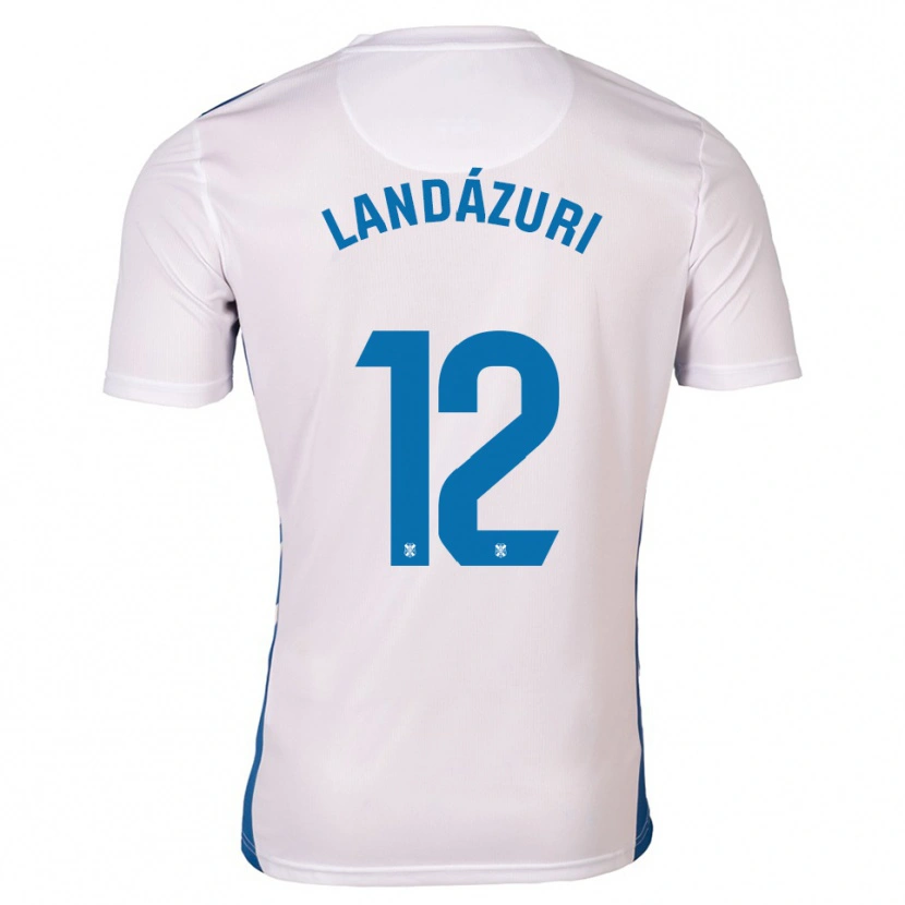 Danxen Damen Anthony Landázuri #12 Weiß Blau Heimtrikot Trikot 2025/26 T-Shirt Österreich