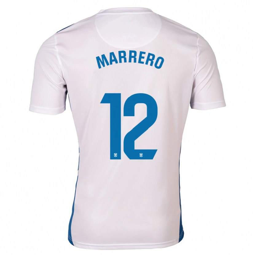 Danxen Damen Marcos Marrero #12 Weiß Blau Heimtrikot Trikot 2025/26 T-Shirt Österreich