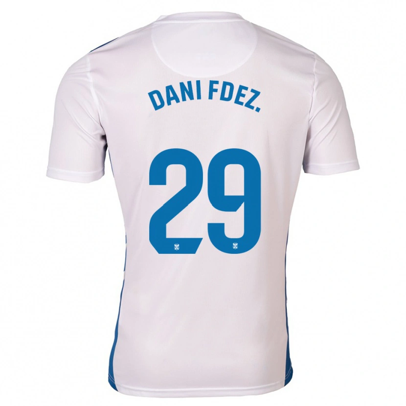 Danxen Damen Dani Fernández #29 Weiß Blau Heimtrikot Trikot 2025/26 T-Shirt Österreich