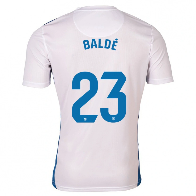 Danxen Damen Ibrahim Baldé #23 Weiß Blau Heimtrikot Trikot 2025/26 T-Shirt Österreich