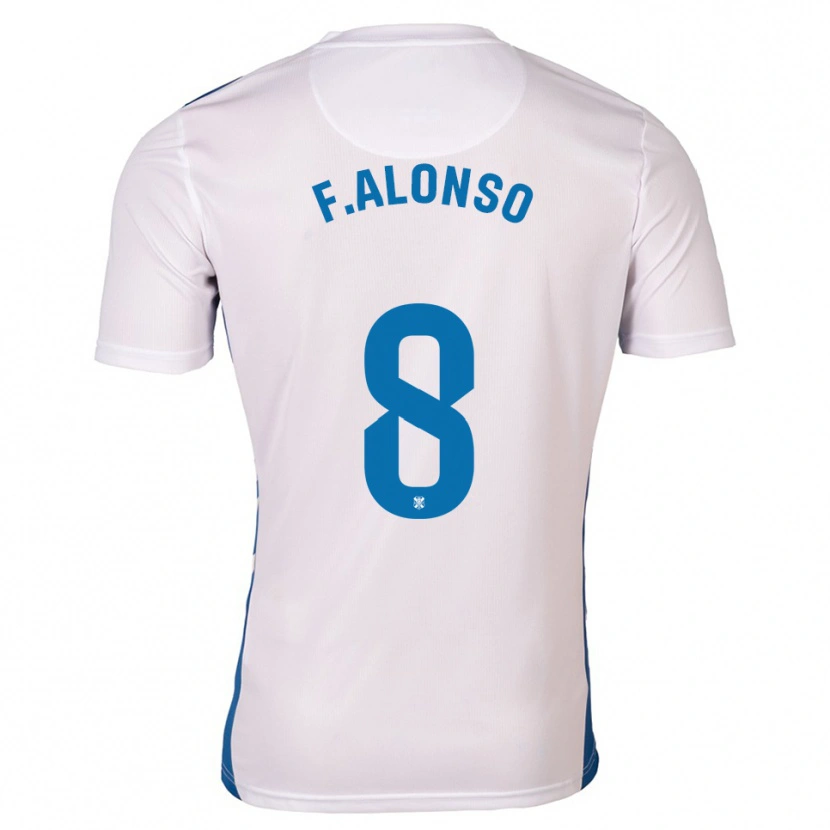 Danxen Damen Félix Alonso #8 Weiß Blau Heimtrikot Trikot 2025/26 T-Shirt Österreich