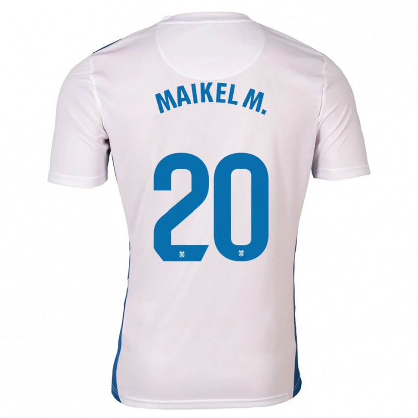 Danxen Damen Maikel Mesa #20 Weiß Blau Heimtrikot Trikot 2025/26 T-Shirt Österreich