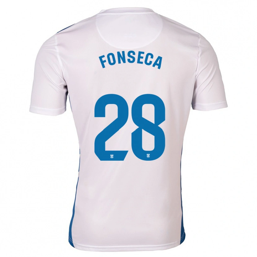 Danxen Damen Josimar Fonseca #28 Weiß Blau Heimtrikot Trikot 2025/26 T-Shirt Österreich