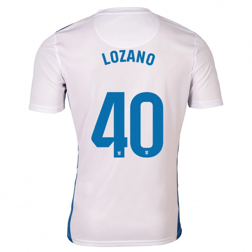 Danxen Damen Gabriel Lozano #40 Weiß Blau Heimtrikot Trikot 2025/26 T-Shirt Österreich