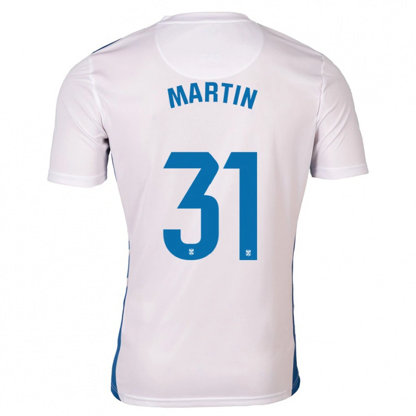 Danxen Damen Guille Martin #31 Weiß Blau Heimtrikot Trikot 2025/26 T-Shirt Österreich