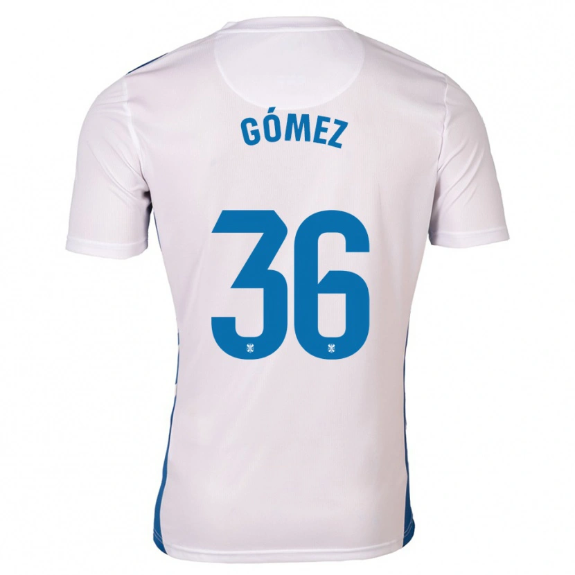 Danxen Damen Yerover Gómez #36 Weiß Blau Heimtrikot Trikot 2025/26 T-Shirt Österreich