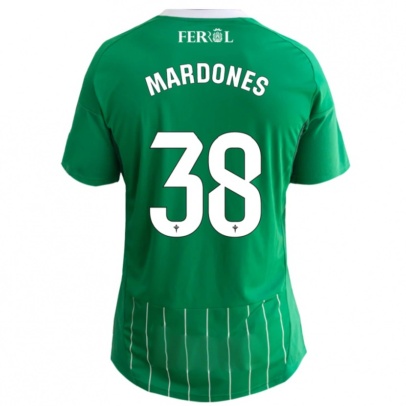 Danxen Damen Alvaro Mardones #38 Grün Weiß Heimtrikot Trikot 2025/26 T-Shirt Österreich