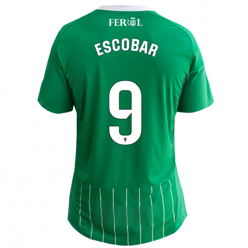 Danxen Damen Antón Escobar #9 Grün Weiß Heimtrikot Trikot 2025/26 T-Shirt Österreich