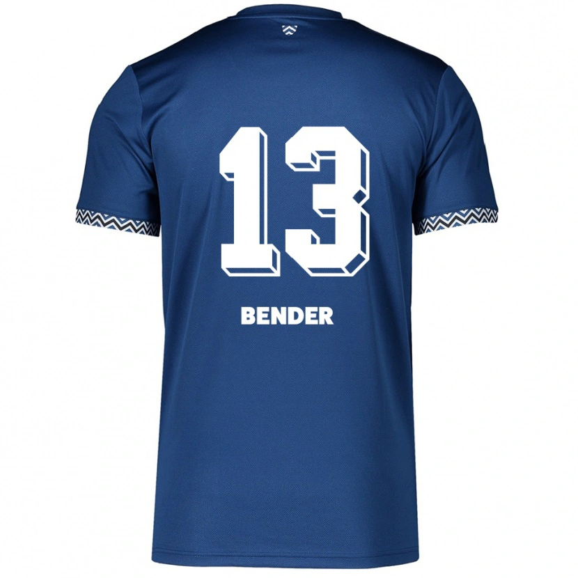 Danxen Damen Grit Bender #13 Marineblau Weiß Heimtrikot Trikot 2025/26 T-Shirt Österreich