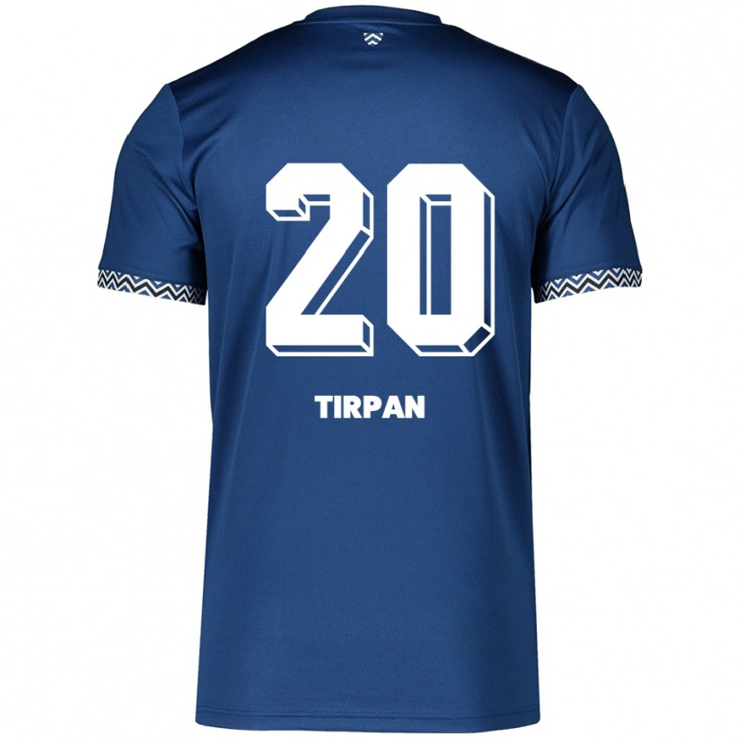 Danxen Damen Efe Tirpan #20 Marineblau Weiß Heimtrikot Trikot 2025/26 T-Shirt Österreich
