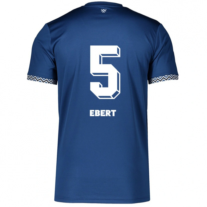 Danxen Damen Phine Ebert #5 Marineblau Weiß Heimtrikot Trikot 2025/26 T-Shirt Österreich
