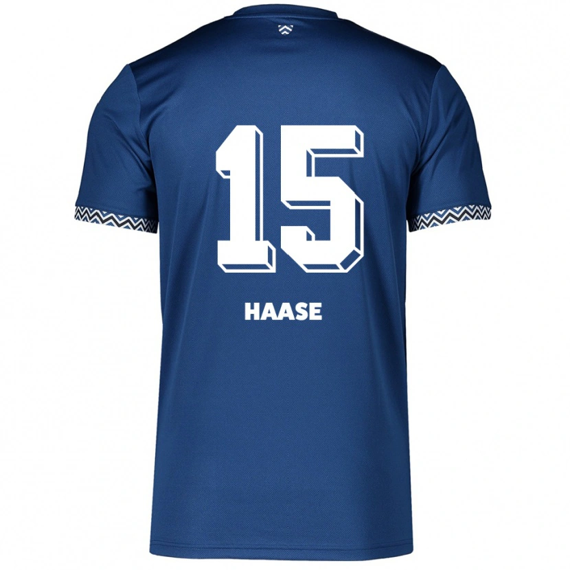 Danxen Damen Leo Haase #15 Marineblau Weiß Heimtrikot Trikot 2025/26 T-Shirt Österreich