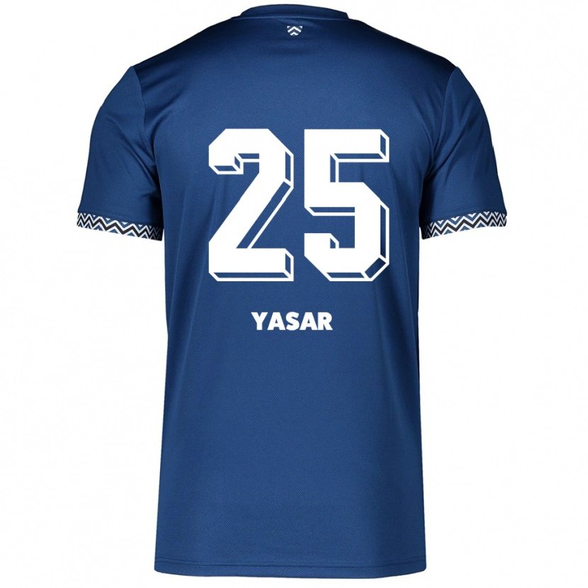 Danxen Damen Eyyüb Yasar #25 Marineblau Weiß Heimtrikot Trikot 2025/26 T-Shirt Österreich