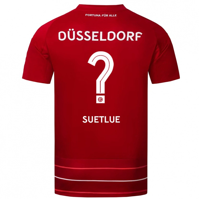 Danxen Damen Serra Suetlue #0 Rot Weiß Heimtrikot Trikot 2025/26 T-Shirt Österreich
