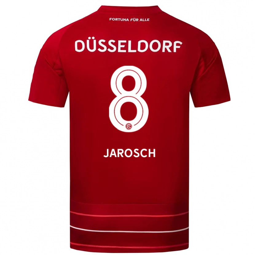 Danxen Damen Marek Jarosch #8 Rot Weiß Heimtrikot Trikot 2025/26 T-Shirt Österreich