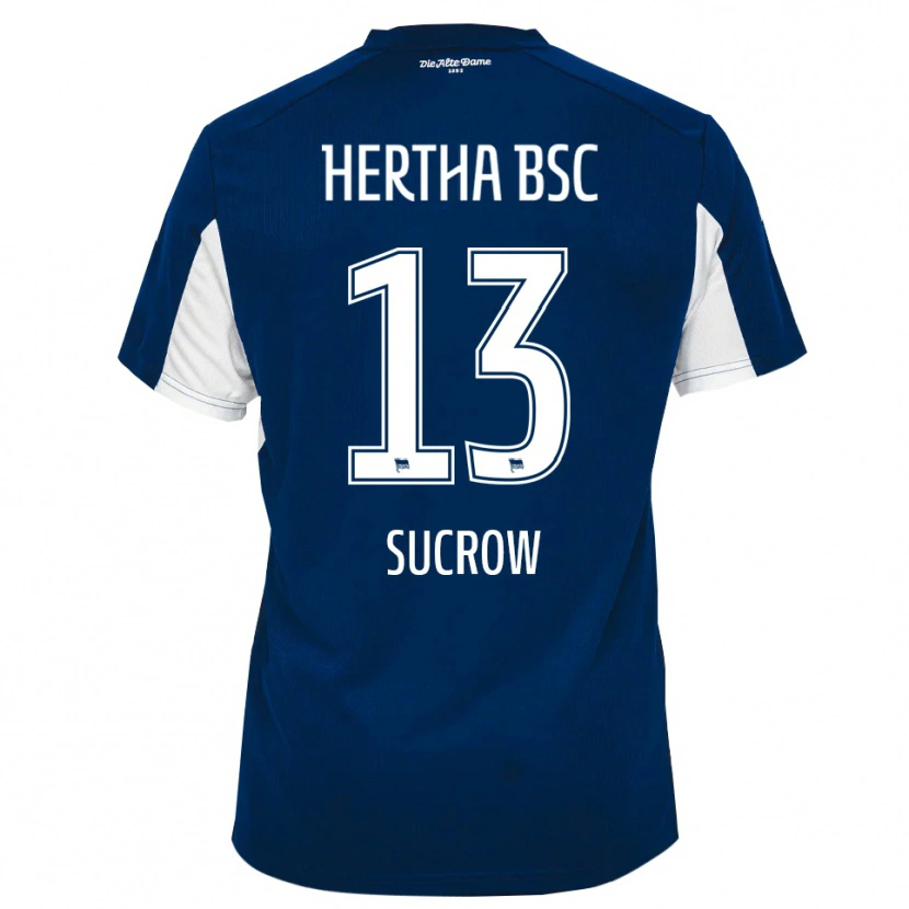 Danxen Damen Connor Sucrow #13 Weiß Blau Heimtrikot Trikot 2025/26 T-Shirt Österreich
