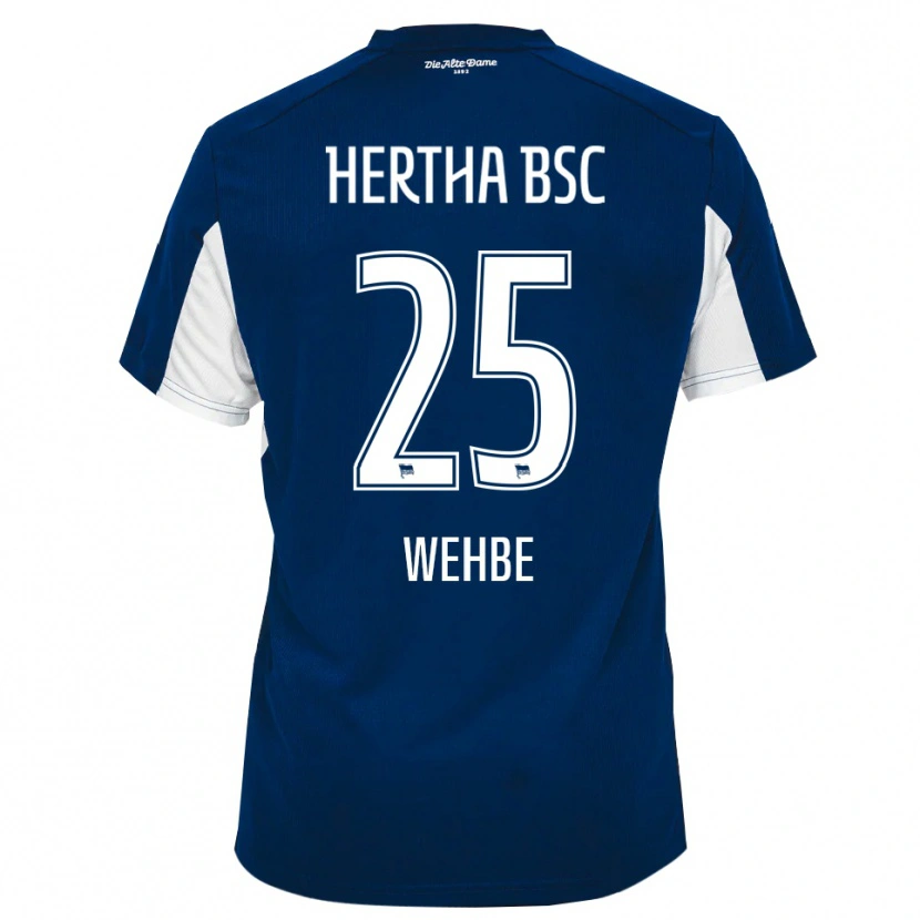Danxen Damen Mohammed Wehbe #25 Weiß Blau Heimtrikot Trikot 2025/26 T-Shirt Österreich