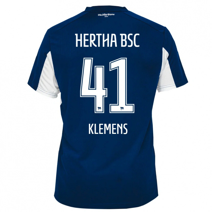 Danxen Damen Pascal Klemens #41 Weiß Blau Heimtrikot Trikot 2025/26 T-Shirt Österreich