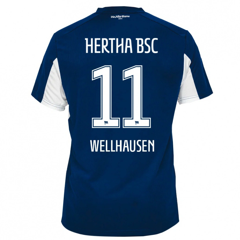 Danxen Damen Elfie Wellhausen #11 Weiß Blau Heimtrikot Trikot 2025/26 T-Shirt Österreich