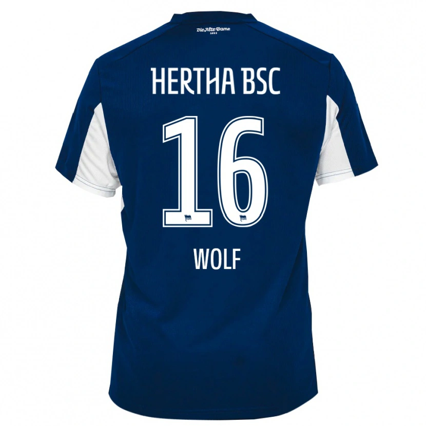 Danxen Damen Colin Wolf #16 Weiß Blau Heimtrikot Trikot 2025/26 T-Shirt Österreich