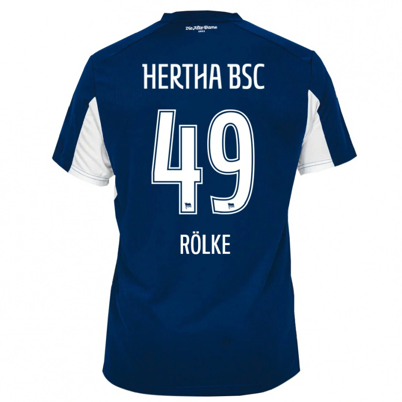 Danxen Damen Oliver Rölke #49 Weiß Blau Heimtrikot Trikot 2025/26 T-Shirt Österreich