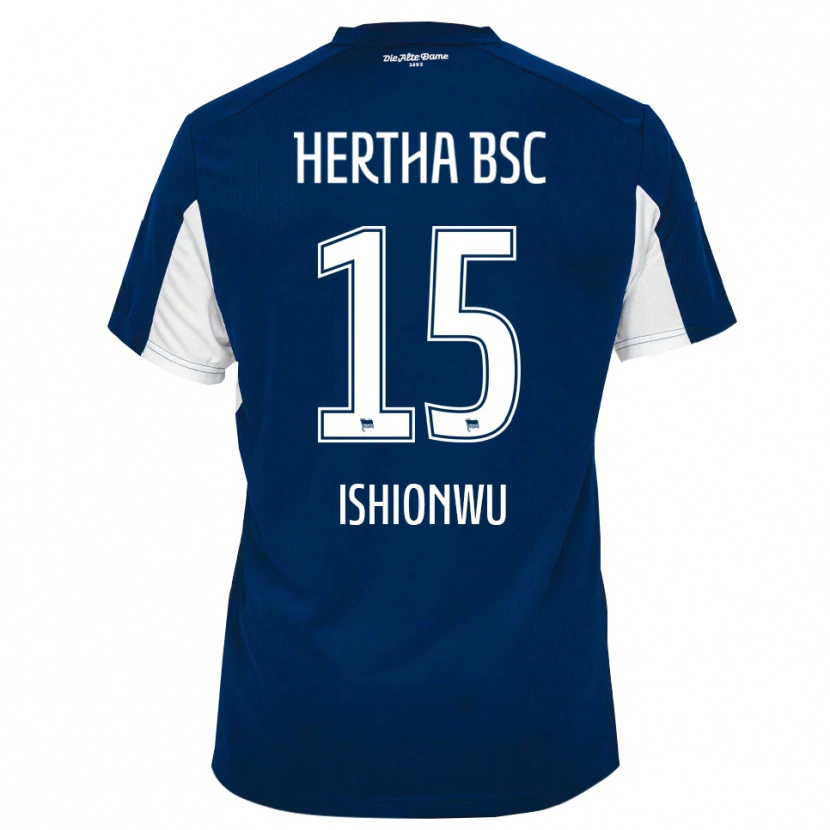 Danxen Damen Chima Ishionwu #15 Weiß Blau Heimtrikot Trikot 2025/26 T-Shirt Österreich