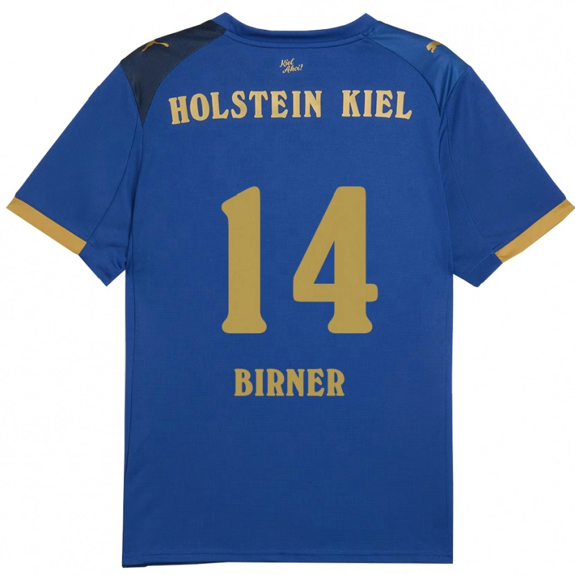 Danxen Damen Benny Birner #14 Blau Gold Heimtrikot Trikot 2025/26 T-Shirt Österreich