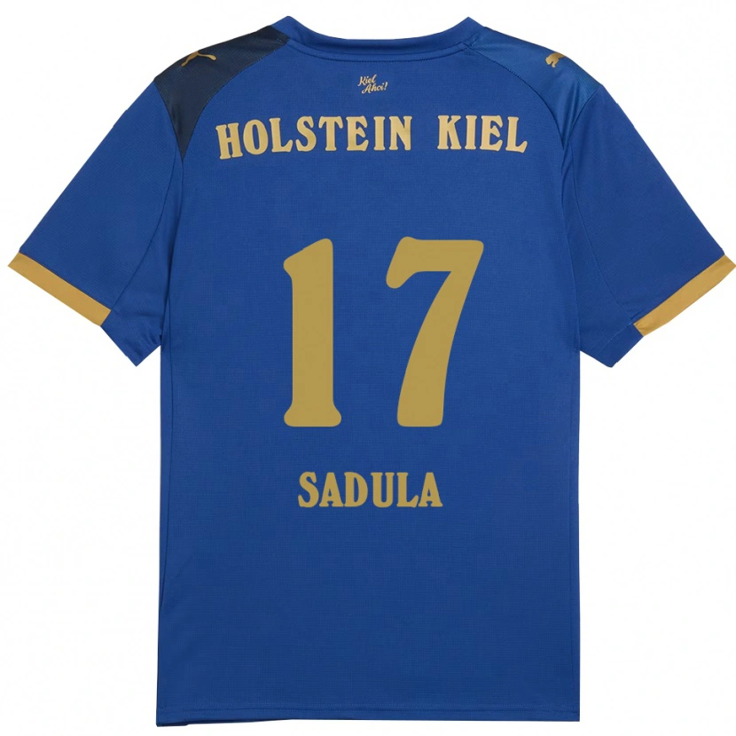 Danxen Damen Orhun Sadula #17 Blau Gold Heimtrikot Trikot 2025/26 T-Shirt Österreich