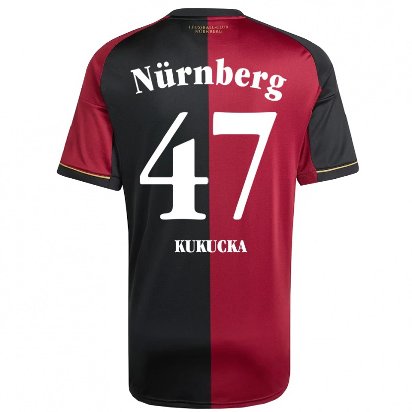 Danxen Damen Michal Kukucka #47 Burgunder Schwarz Heimtrikot Trikot 2025/26 T-Shirt Österreich