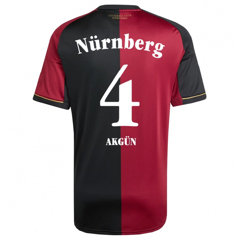 Danxen Damen Esad Akgün #4 Burgunder Schwarz Heimtrikot Trikot 2025/26 T-Shirt Österreich