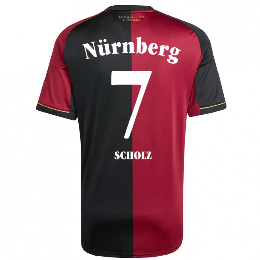 Danxen Damen Marina Scholz #7 Burgunder Schwarz Heimtrikot Trikot 2025/26 T-Shirt Österreich