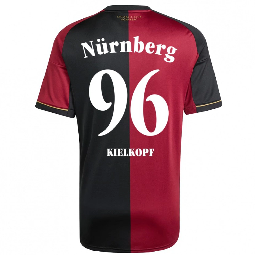 Danxen Damen Felix Kielkopf #96 Burgunder Schwarz Heimtrikot Trikot 2025/26 T-Shirt Österreich