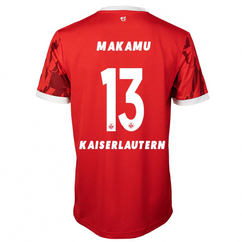 Danxen Damen Bradley Makamu #13 Rot Weiß Heimtrikot Trikot 2025/26 T-Shirt Österreich
