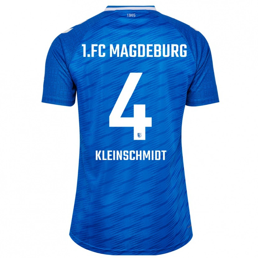 Danxen Damen Max Kleinschmidt #4 Blau Weiß Heimtrikot Trikot 2025/26 T-Shirt Österreich