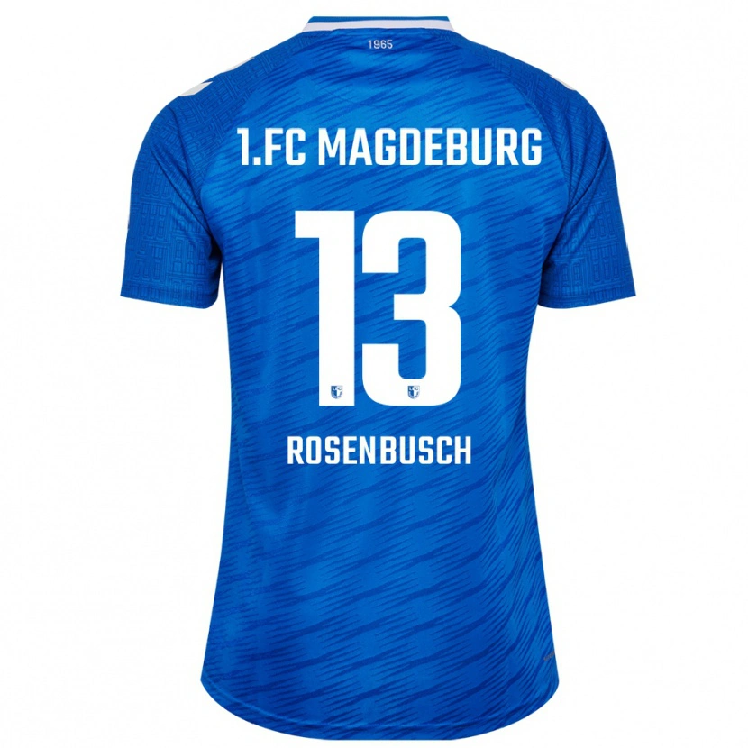 Danxen Damen Tim Rosenbusch #13 Blau Weiß Heimtrikot Trikot 2025/26 T-Shirt Österreich